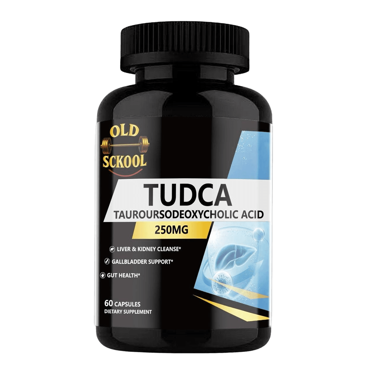 Old Sckool TUDCA 250mg | 60 Capsules